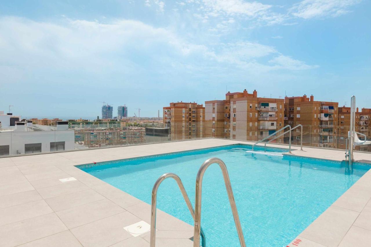 Cosmopolitan Apt & Malaga Beach Exterior foto